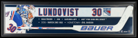 Henrik Lundqvist Signed Rangers Custom Framed Hockey Stick Display (Steiner) at PristineAuction.com
