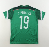 Oribe Peralta Signed Mexico Adidas Authentic Jersey (Beckett) at PristineAuction.com