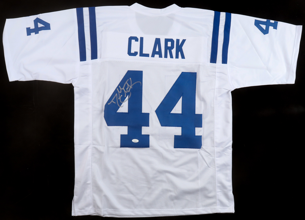 Dallas Clark Signed Jersey (JSA) at PristineAuction.com Dallas Clark Signed Jersey (JSA) at PristineAuction.com