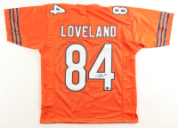 Colston Loveland Signed Jersey (Beckett) at PristineAuction.com