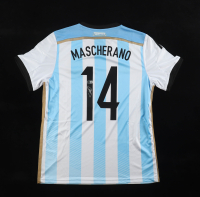 Javier Mascherano Signed Argentina Adidas Authentic Jersey (Beckett) at PristineAuction.com