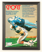 Harvey Martin Signed "Sport" Custom Framed Magazine Cover Display (JSA) at PristineAuction.com