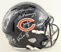 Bears Full-Size Speed Helmet Team-Signed By (10) With Dan Hampton, Mike Singletary, Jim McMahon, Matt Suhey (JSA) at PristineAuction.com