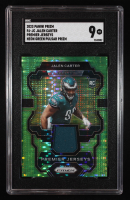 Jalen Carter 2023 Panini Prizm Premier Jerseys Neon Green Pulsar #17 RC (SGC 9) at PristineAuction.com