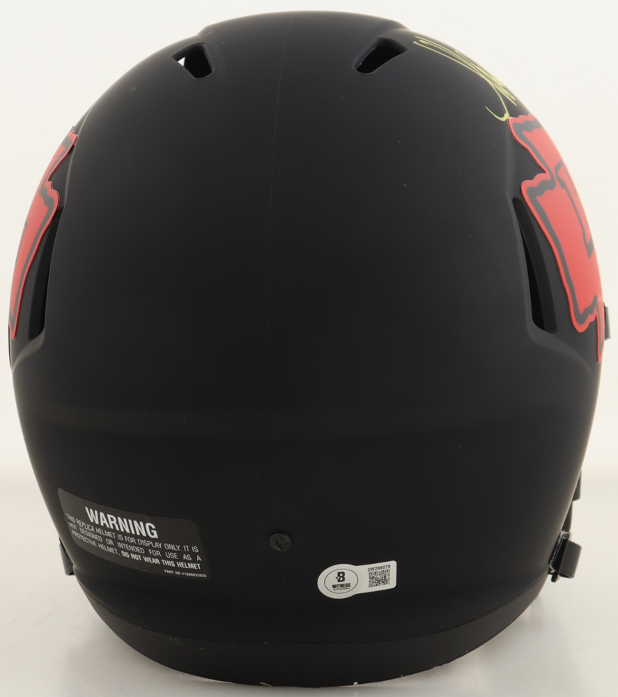 Marcus Allen Signed Chiefs Full-Size Authentic On-Field Eclipse Alternate Speed Helmet Inscribed "HOF 03" (Beckett) at PristineAuction.com Marcus Allen Signed Chiefs Full-Size Authentic On-Field Eclipse Alternate Speed Helmet Inscribed "HOF 03" (Beckett) at PristineAuction.com