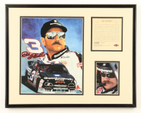 Dale Earnhardt Sr. LE "The Intimidator" Custom Framed Lithograph at PristineAuction.com