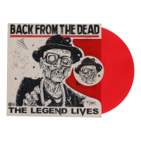 DMC Signed "Back From The Dead" Vinyl Die Cut LP Inscribed "Walk This Way" & "It's Tricky" (Beckett) at PristineAuction.com