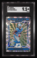 Jahmyr Gibbs 2023 Donruss The Elite Series Rookies #6 RC (SGC 9.5) at PristineAuction.com