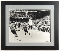 Michael Jordan Signed North Carolina Tar Heels Custom Framed Photo (UDA & G.O.A.T.) at PristineAuction.com