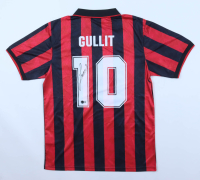 Ruud Gullit Signed AC Milan Lotto Authentic Jersey (Beckett) at PristineAuction.com