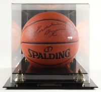 Kobe Bryant Signed Official NBA Game Ball with Display Case (Panini) at PristineAuction.com