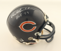 Dick Butkus Signed Bears Mini Helmet Inscribed "HOF 79" (Topps) at PristineAuction.com