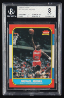Michael Jordan 1986-87 Fleer #57 RC (BCCG 8) at PristineAuction.com