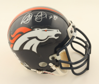 Shannon Sharpe Signed Broncos Mini Helmet (Beckett) at PristineAuction.com