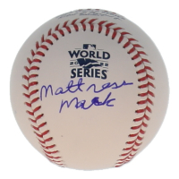 Jim "Mattress Mack" McIngvale Signed 2022 World Series Logo Baseball (Beckett) at PristineAuction.com