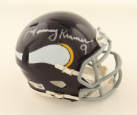 Tommy Kramer Signed Vikings Speed Mini Helmet (Beckett) at PristineAuction.com