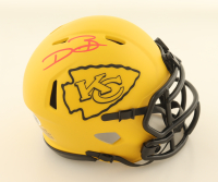 Dwayne Bowe Signed Chiefs Rave Alternate Speed Mini Helmet (JSA) at PristineAuction.com