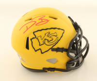 Dwayne Bowe Signed Chiefs Rave Alternate Speed Mini Helmet (JSA) at PristineAuction.com