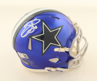 Emmitt Smith Signed Cowboys Flash Alternate Speed Mini Helmet (Beckett) at PristineAuction.com