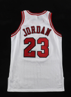Michael Jordan Signed Bulls Champion Authentic Jersey (UDA & GOAT) at PristineAuction.com