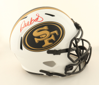 Deebo Samuel Signed 49ers Full-Size Lunar Eclipse Alternate Speed Helmet (Beckett) at PristineAuction.com