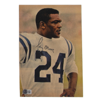 Lenny Moore Signed Colts 7.5x11 Magazine Cut (Beckett) at PristineAuction.com