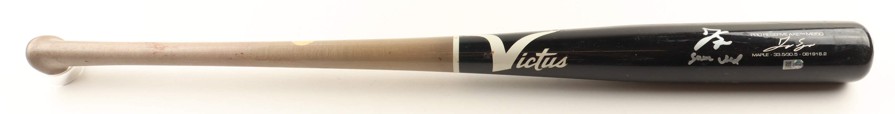 George Springer Signed Game-Used Victus Player Model Baseball Bat Inscribed "Game Used" (MLB) at PristineAuction.com George Springer Signed Game-Used Victus Player Model Baseball Bat Inscribed "Game Used" (MLB) at PristineAuction.com
