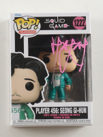 Lee Jung-Jae Signed "Squid Game" #1222 Player 456: Seong Gi-Hun Funko Pop! Vinyl Figure (PSA) at PristineAuction.com