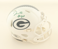 Javon Bullard Signed Packers Salute To Service Alternate Speed Mini Helmet (JSA) at PristineAuction.com
