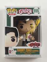 John Travolta Signed "Grease" #553 Danny Zuko Funko Pop! Vinyl Figure (PSA) at PristineAuction.com