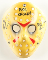 Ari Lehman Signed "Friday the 13th" Mask Inscribed "Jason 1" & "F**k Chucky!" (Beckett) at PristineAuction.com