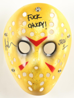 Ari Lehman Signed "Friday the 13th" Mask Inscribed "Jason 1" & "F**k Chucky!" (Beckett) at PristineAuction.com