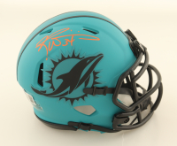 Ricky Williams Signed Dolphins Rave Alternate Speed Mini Helmet (Beckett) at PristineAuction.com
