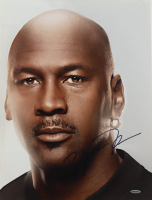 Michael Jordan Signed 15x20 Photo (UDA & G.O.A.T.) at PristineAuction.com