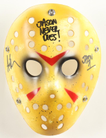 Ari Lehman Signed "Friday the 13th" Mask Inscribed "Jason 1" & "Jason Never Dies!" (Beckett) at PristineAuction.com