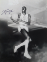 Michael Jordan Signed Laney High School Buccaneers 15x20 Photo (UDA & G.O.A.T.) at PristineAuction.com