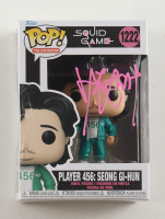 Lee Jung-Jae Signed "Squid Game" #1222 Player 456: Seong Gi-Hun Funko Pop! Vinyl Figure (PSA) at PristineAuction.com