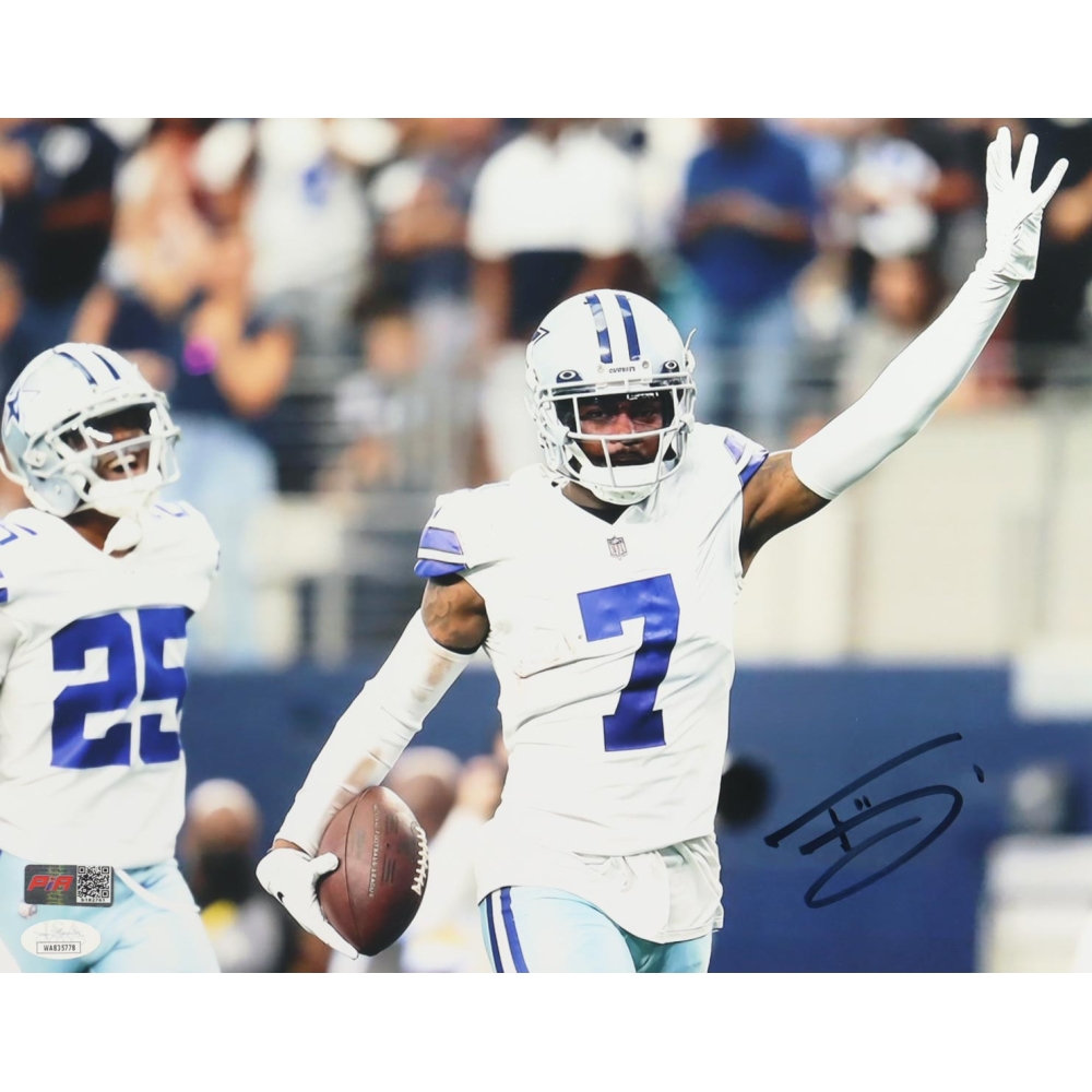 Trevon Diggs Signed Cowboys 11x14 Photo (JSA) at PristineAuction.com