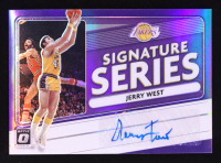 Jerry West 2020-21 Donruss Optic Signature Series Purple #6 at PristineAuction.com