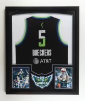 Paige Beuckers Signed Custom Framed Jersey Display with Photos (PSA) at PristineAuction.com