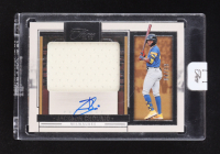 Jackson Chourio 2024 Panini Three and Two Prospect Jersey Autographs #79 #04/99 RC at PristineAuction.com