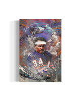 Walter Payton Bears Custom 14x20 Canvas at PristineAuction.com