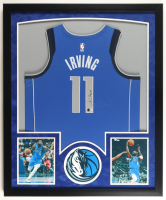 Kyrie Irving Signed Custom Framed Jersey Display with (2) Photos (Beckett) at PristineAuction.com