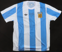 Mario Kempes Signed Jersey (JSA) at PristineAuction.com