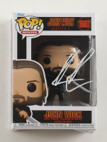 Keanu Reeves Signed "John Wick Chapter 4" #1687 John Wick Funko Pop! Vinyl Figure (PSA) at PristineAuction.com
