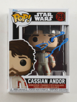 Diego Luna Signed "Star Wars" #759 Cassian Andor Funko Pop! Vinyl Figure (SWAU) at PristineAuction.com