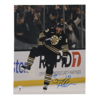 Brad Marchand Signed Bruins 8x10 Photo (Marchand & YSMS) at PristineAuction.com