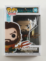 Jason Momoa Signed "Aquaman" #245 Aquaman Funko Pop! Vinyl Figure (JSA) at PristineAuction.com
