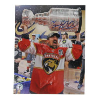Brad Marchand Signed 8x10 Photo (Marchand & YSMS) at PristineAuction.com