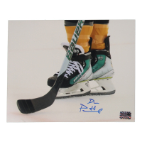 David Pastrnak Signed 8x10 Photo (Pastrnak & YSMS) at PristineAuction.com